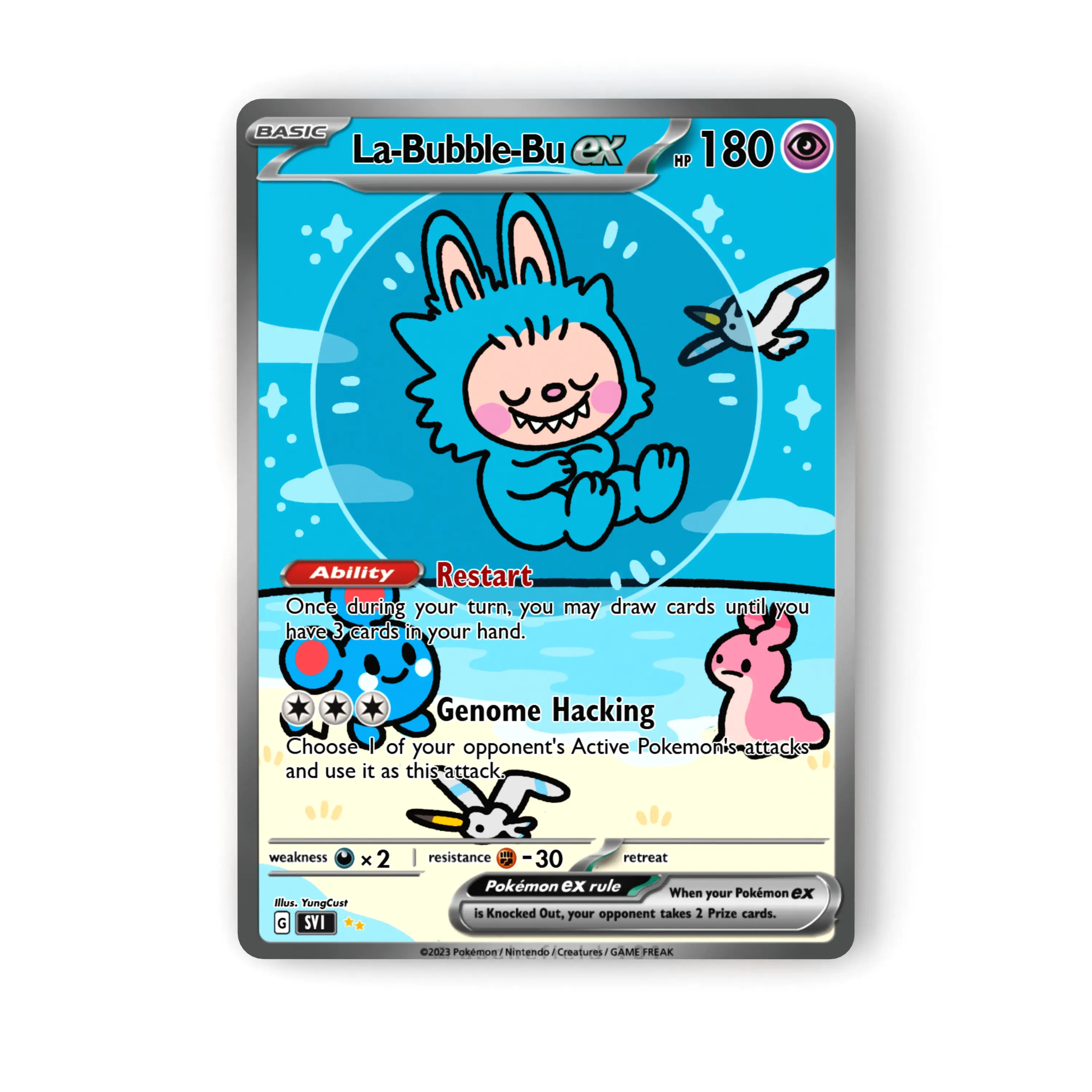 La-Bubble-Bu Pokmon Fan Art Cards | Cute Collectible Labubu-Inspired Series | 7 Unique Pastel Designs | Perfect Pokmon Gift for Fans & Collectors | Limited Edition Artist Series - TikTok Shop La-Bubble-Bu Pokmon Fan Art Cards | Cute Collectible Labubu-Inspired Series | 7 Unique Pastel Designs | Perfect Pokmon Gift for Fans & Collectors | Limited Edition Artist Series - TikTok Shop