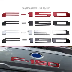 Upgrade Your F150: Matte Black Raised Decal For 2021-2025 F150 Model Tailgate Insert Letters Emblem-Stylish Accessories and Perfect Gift for Truck Drivers