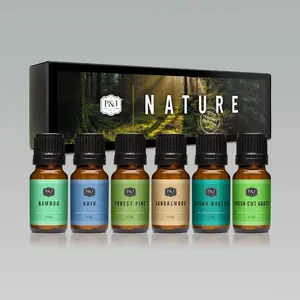 Nature Set of 6 Fragrance Oils 10ml