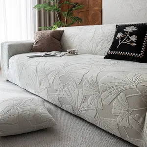 Elastic All-Season Full Coverage Sofa Cover, Universal Dust-Proof Cat Scratch Protector, Quality Stretch Furniture Slipcover