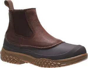 Wolverine Yak Waterproof Chelsea W30188 Mens Brown Work & Safety Boots