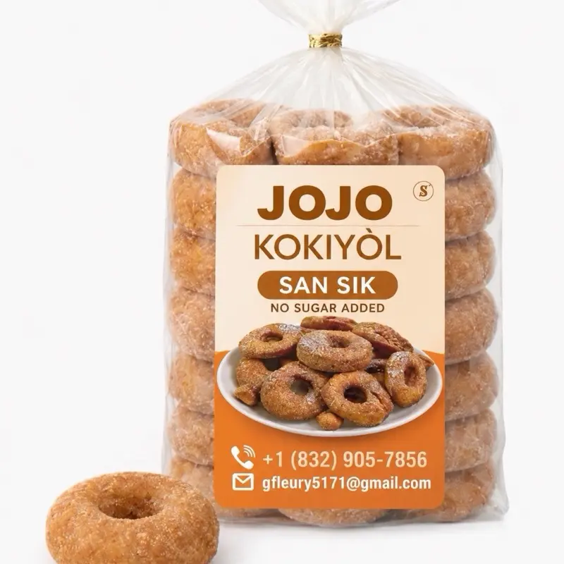 Jojo kokiyòl san sik (1 Box of 18 pack snack )