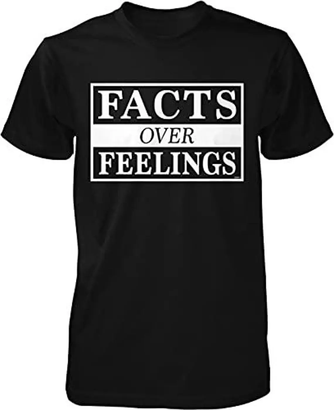 Exclusive Facts Over Feelings Men's Cotton T-Shirt: Casual Wear