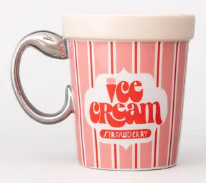 ban.do Novelty Ceramic Mug, Ice Cream Carton