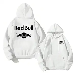 Black White Racing Unisex 2 Sides Hoodie with Crewneck Sweatshirt and T-Shirt - Best Gift for Racing Lovers - Starboy Bull Unisex Men Women Sweaters Cotton Shortsleeve Soft Tops Fabric