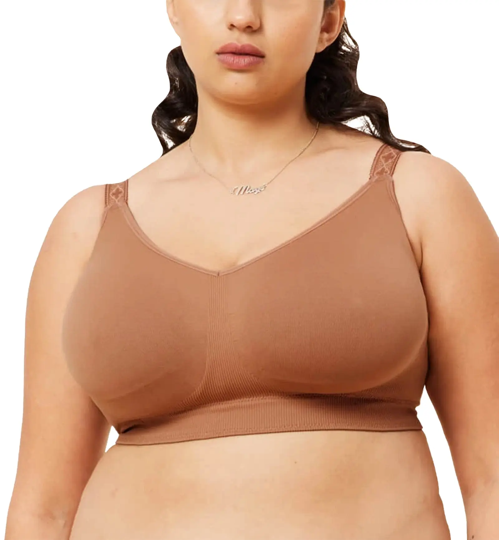 Sugar Candy by Cake Seamless Basic Everyday Softcup Bra (28-8005) - Clay