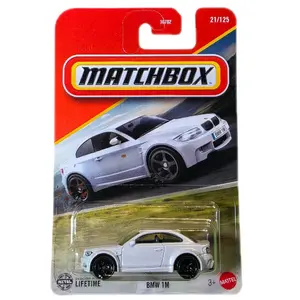 Matchbox BMW 1M Coupe - White Sports Car - Mainline 21/125
