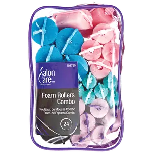 Salon Care Foam Roller Combo 24 Count