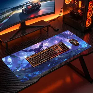 U-Umbreon Mouse Pad Large Gaming Mousepad LockEdge Thickened Extended Desk Mat