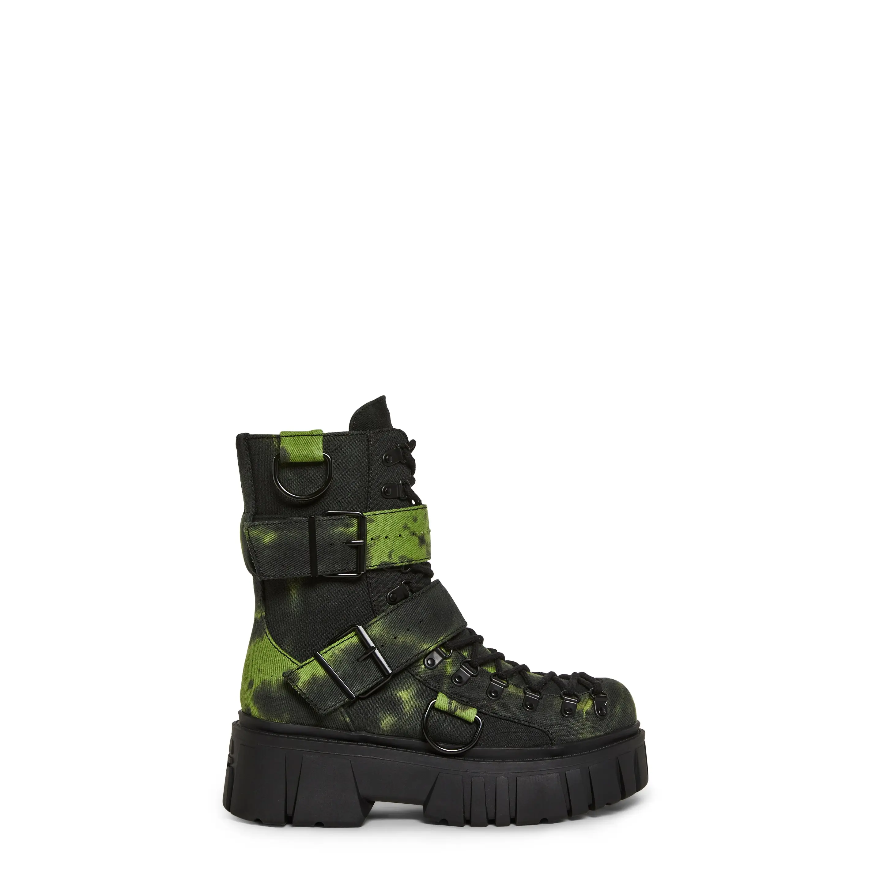 Low Traitor Boots - Green/Black Low Traitor Boots - Green/Black