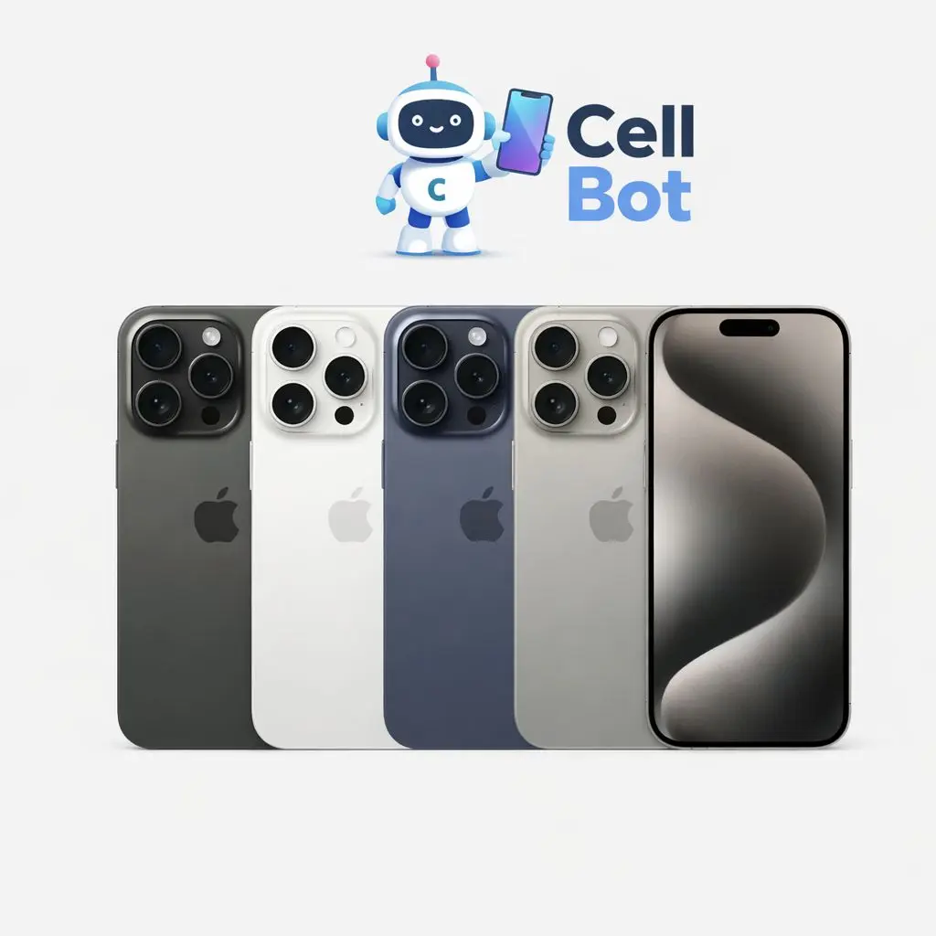 Refurbished iPhone 15 Pro 256GB Fully Unlocked - VERY GOOD Condition