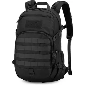 Small Tactical Backpack,Molle Hiking Backpack for Backpacking,Cycling and Biking,25L Backpack