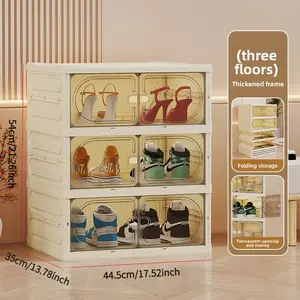 2026 Internet celebrity explosion 3/6/9 layers can be stacked to save space, organize shoe racks, family storage artifacts, dust saving space