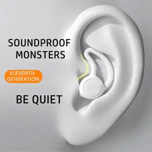 Reusable Soft Silicone Earplugs for Sleeping, Noise Reduction Hearing Protection, Travel Box Included, Ideal for Work Environment