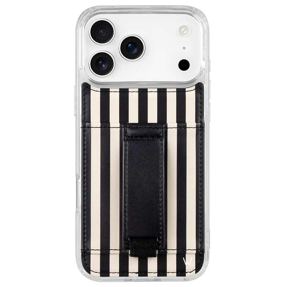 Walli Cases Fine Line Smartphone-Cellphone Casing with Adjustable Finger Strap, Wallet, Mobile Phone Accessories
