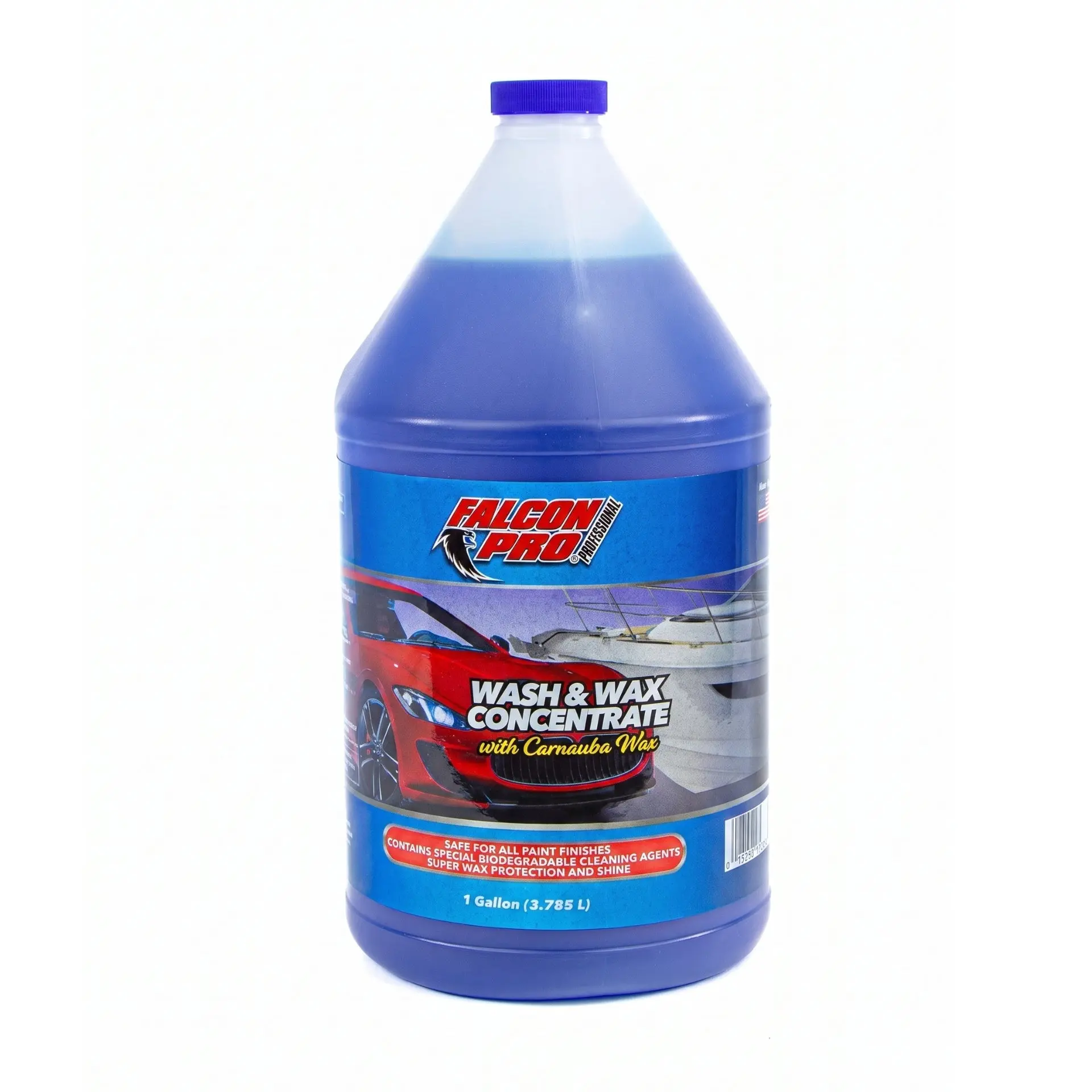 Falcon Pro Wash & Wax Car Shampoo with Carnauba Wax