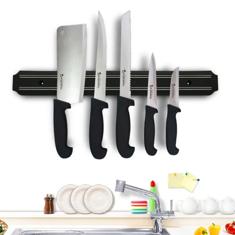 21.6-Inch Compact Wall-Mount Magnetic Knifeholder - Knife Storage Solution, Secure Grip, Easy Screw Installation, Immediate Access, Visible Display for Kitchen Tools, No Battery, Suitable for Kitchen, Garages