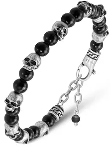 RTZN Skull Beaded Bracelet