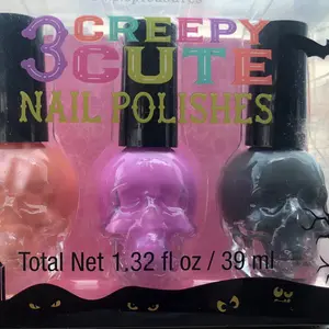 Halloween themed nail polish 3 pack