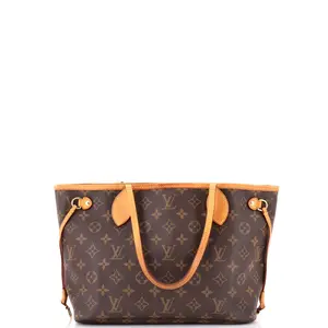 Pre-owned Louis Vuitton Canvas Coated Tote Bags REBAG Neverfull Tote Monogram Canvas PM by Rebag