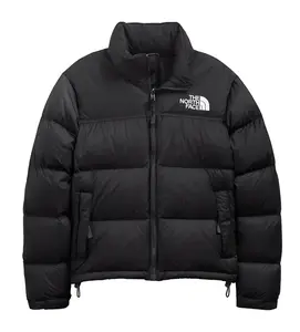 Men's The North Face 1996 Nuptse Casual Full-Sleeves Down Jacket, Black