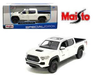 Maisto 1:27 2023 Toyota Tacoma TRD Pro White Maisto 1:27 2023 Toyota Tacoma TRD Pro White