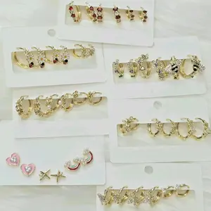 Trio de aros pequeños. Laminado de alta calidad