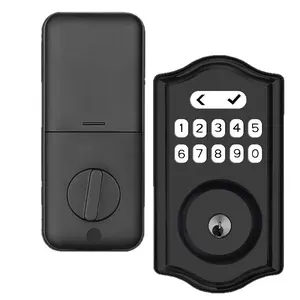 Smart Bluetooth Tuya Smart Lock with American Palm Vein Recognition and Doodle Design for Home Office Electronic Security Door Lock