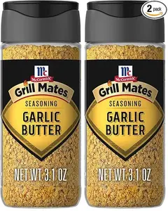 Grill Mates Garlic Butter Seasoning, 3.1 oz (Pack of 2)