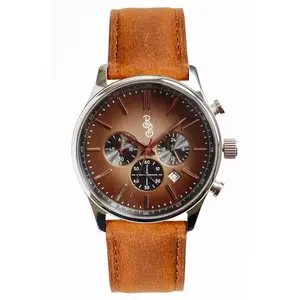Brown Retro Chronograph