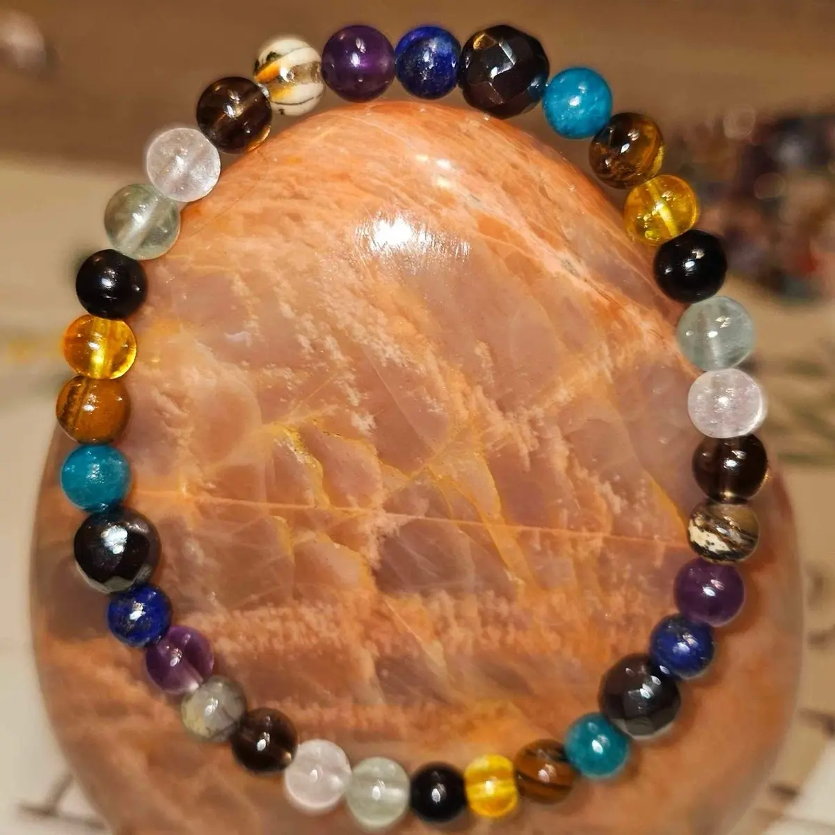 Men’s neuropathy , Sciatica , and pain relieving crystal bracelet