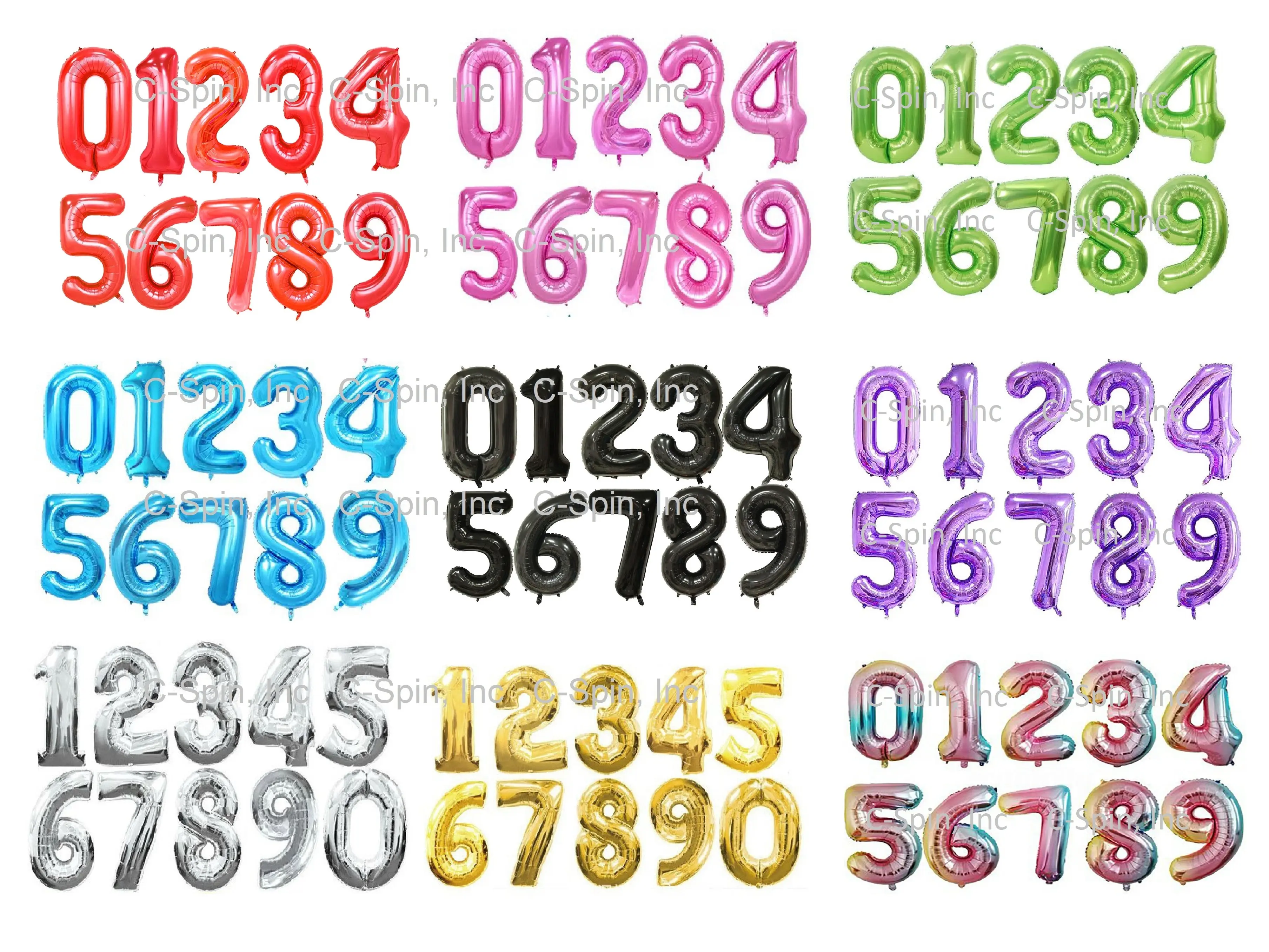 40 inch Jumbo Giant Huge Foil Number Balloon Red Pink Blue Purple Green Black White Jelly Tiktok Rose Gold Silver Gold Numbers Floating Balloons Birthday Party Wedding Anniversary New Year Eve Count Down Graduation 0 mylar mylar  balloon