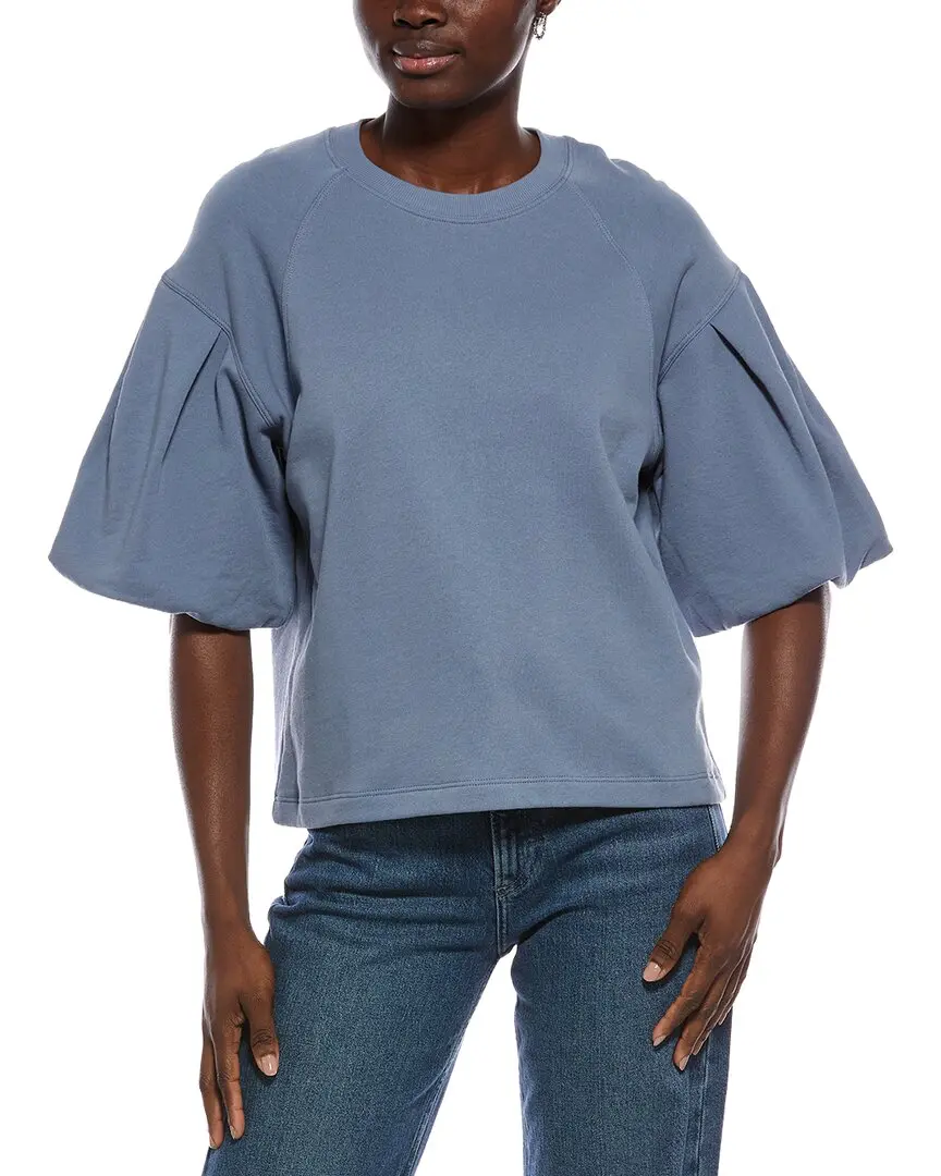 Madewell Puff Sleeve Sweatshirt