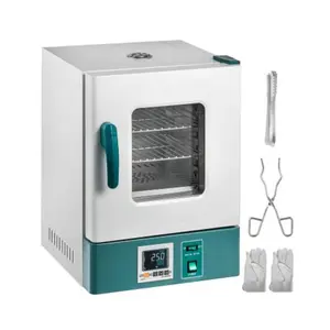20L Lab Incubator, PID Temperature Control, Precise Constant Heating & Air Circulation, Double-Layer Glass Door Laboratory Incubator, Ideal for Microbiology, Cell Culture, Scientific Research