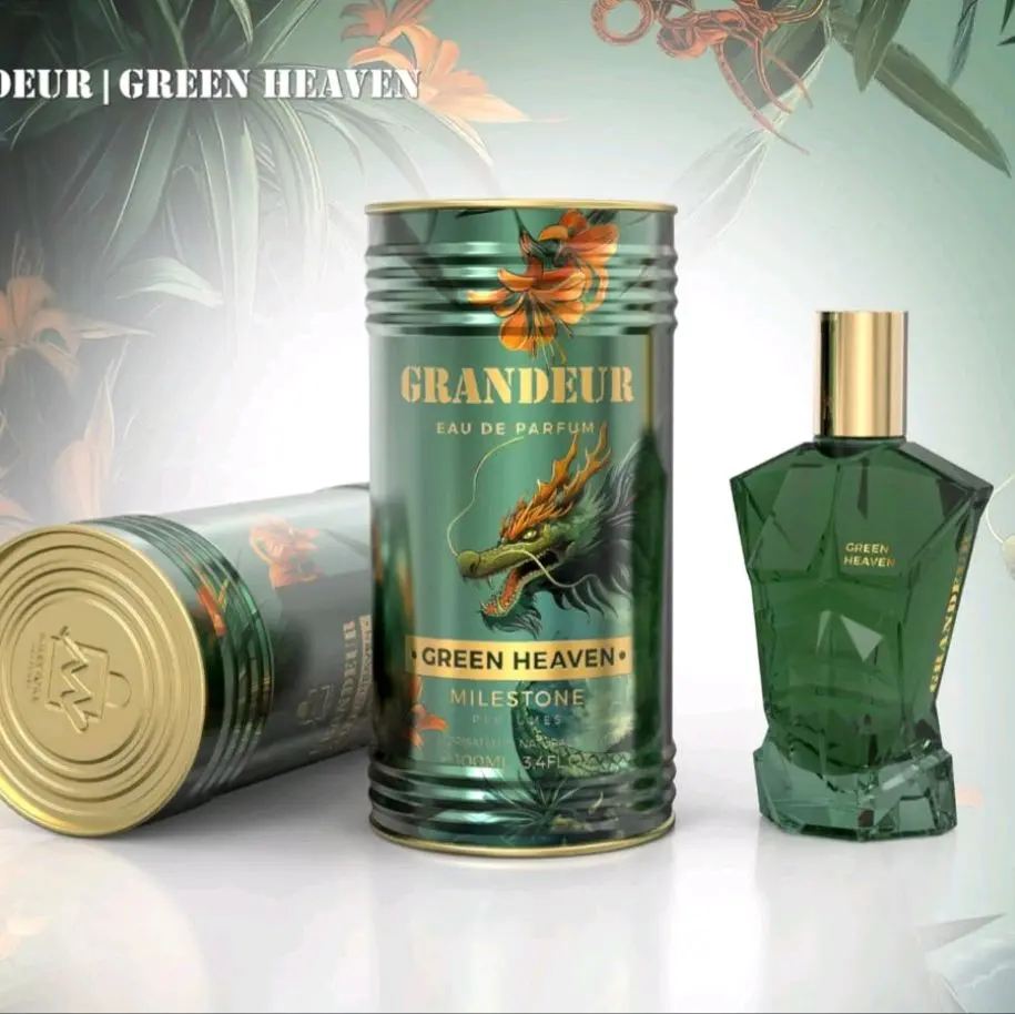 Emper Unisex Milestone Grandeur Green Heaven EDP Spray 3.4 oz Fragrances