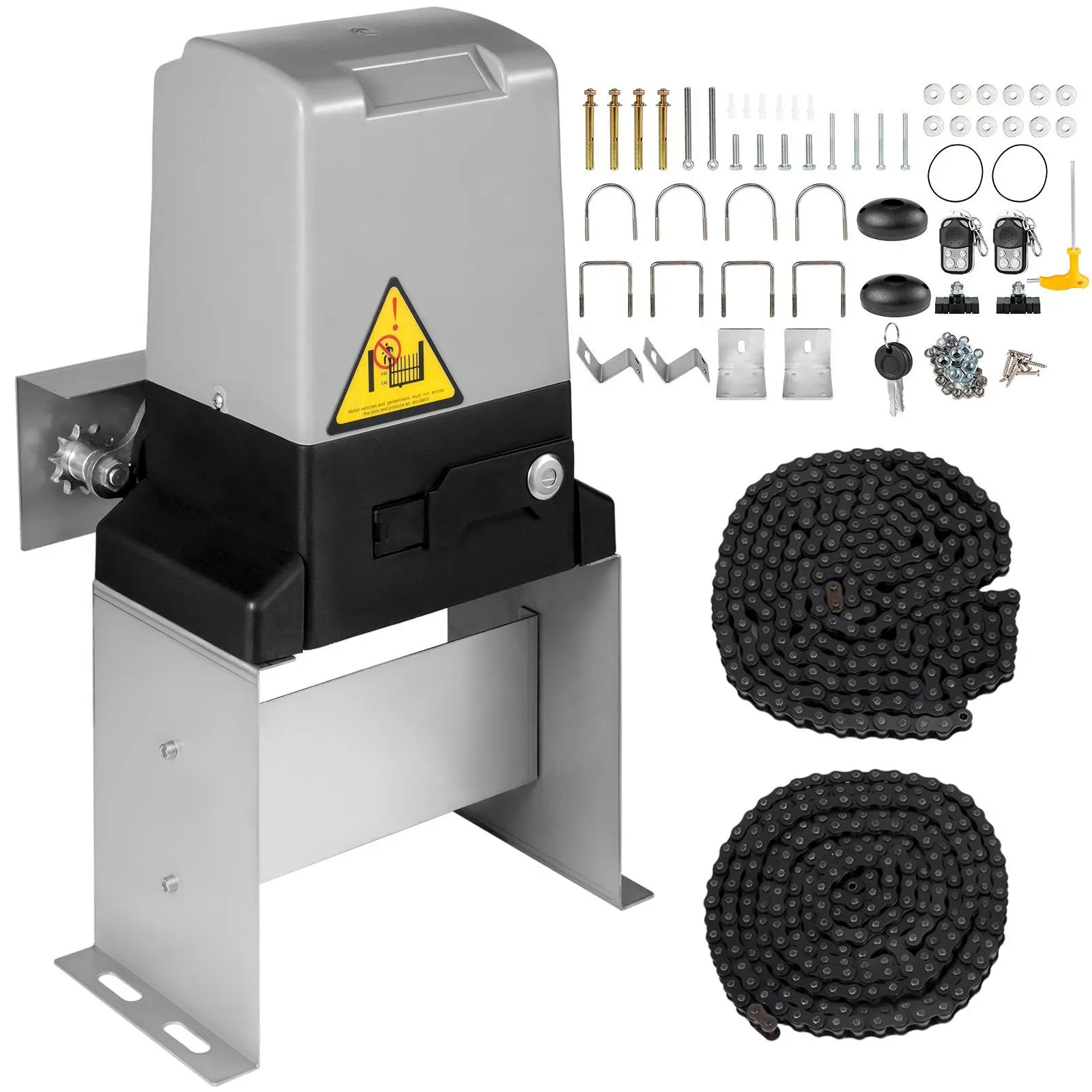 Vevor 3300lbs Automatic Sliding Gate Opener Driveway Operator Infrared Sensor#BackToSchool