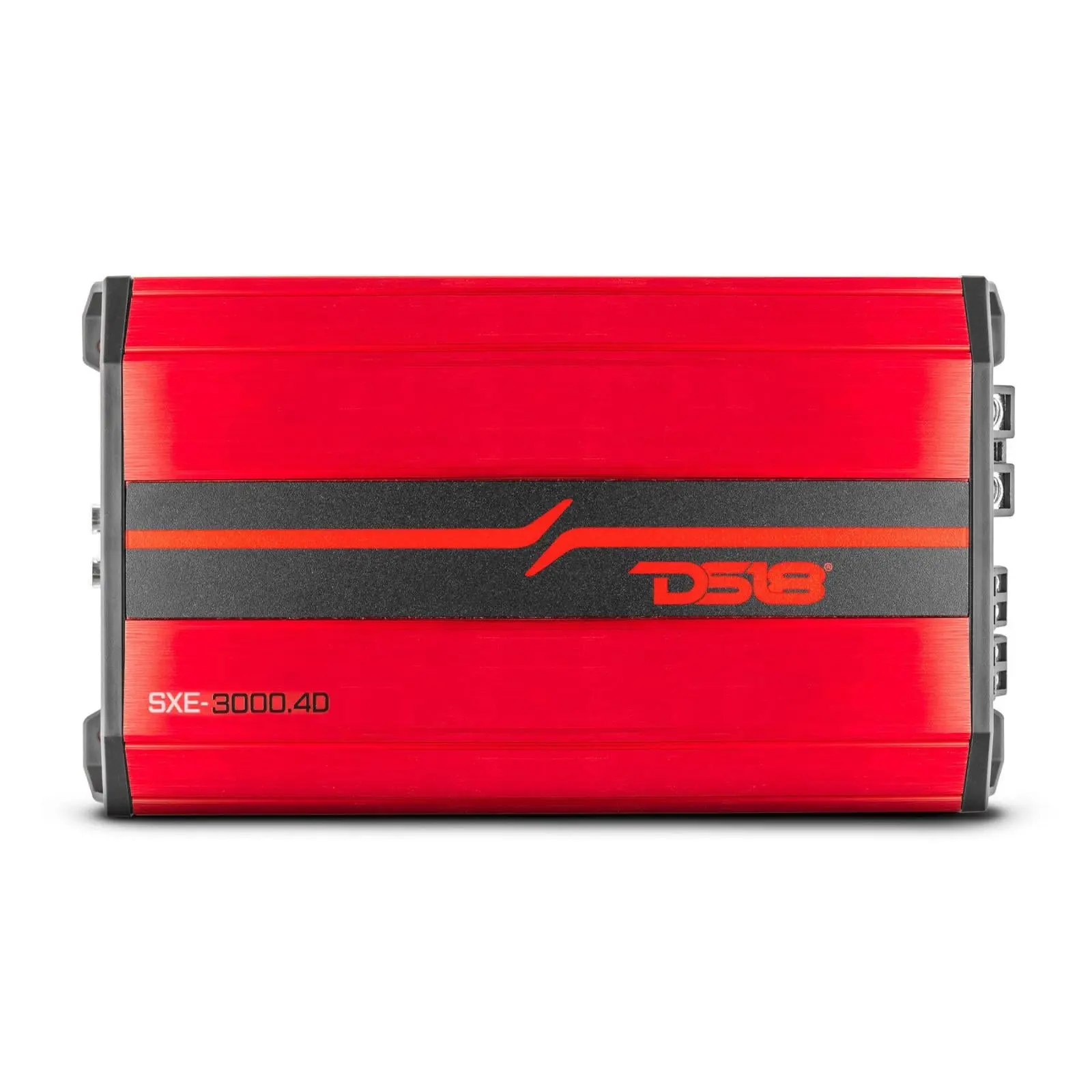 DS18 DS-SXE-3000.4D/RD Full-Range Class D 4-Channel Amplifier 3000 Watts Red DS18