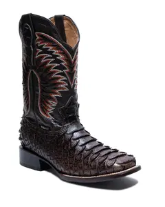 JP Western Boots - Brown Python