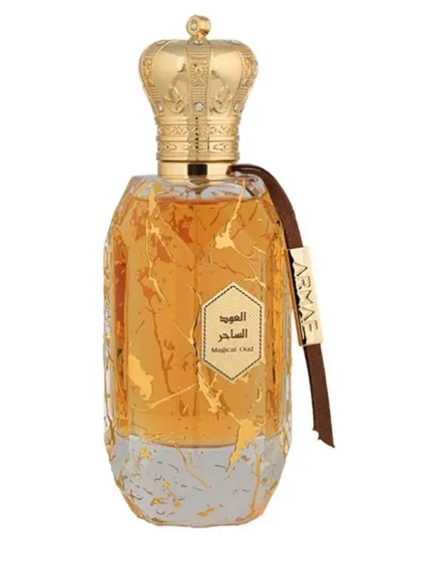 Armaf Eter Magical Oud Men's Luxury EDP Fragrance - Cedarwood-Infused, Floral, Spicy Liquid, 3.4oz (3-3.9 fl oz), Opulent, Mesmerizing, None