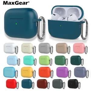 Silicone Earphone Cases for Airpods 4 1/2, Airpods 3 Case Headphones Case Protective Case for Apple Airpods Pro 2 Airpods Covers NONE