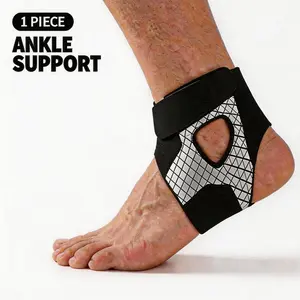 Ultra-Thin Breathable Compression Ankle Brace, High Elastic Support, Lightweight Ankle Protector for Volleyball, Basketball, Soccer