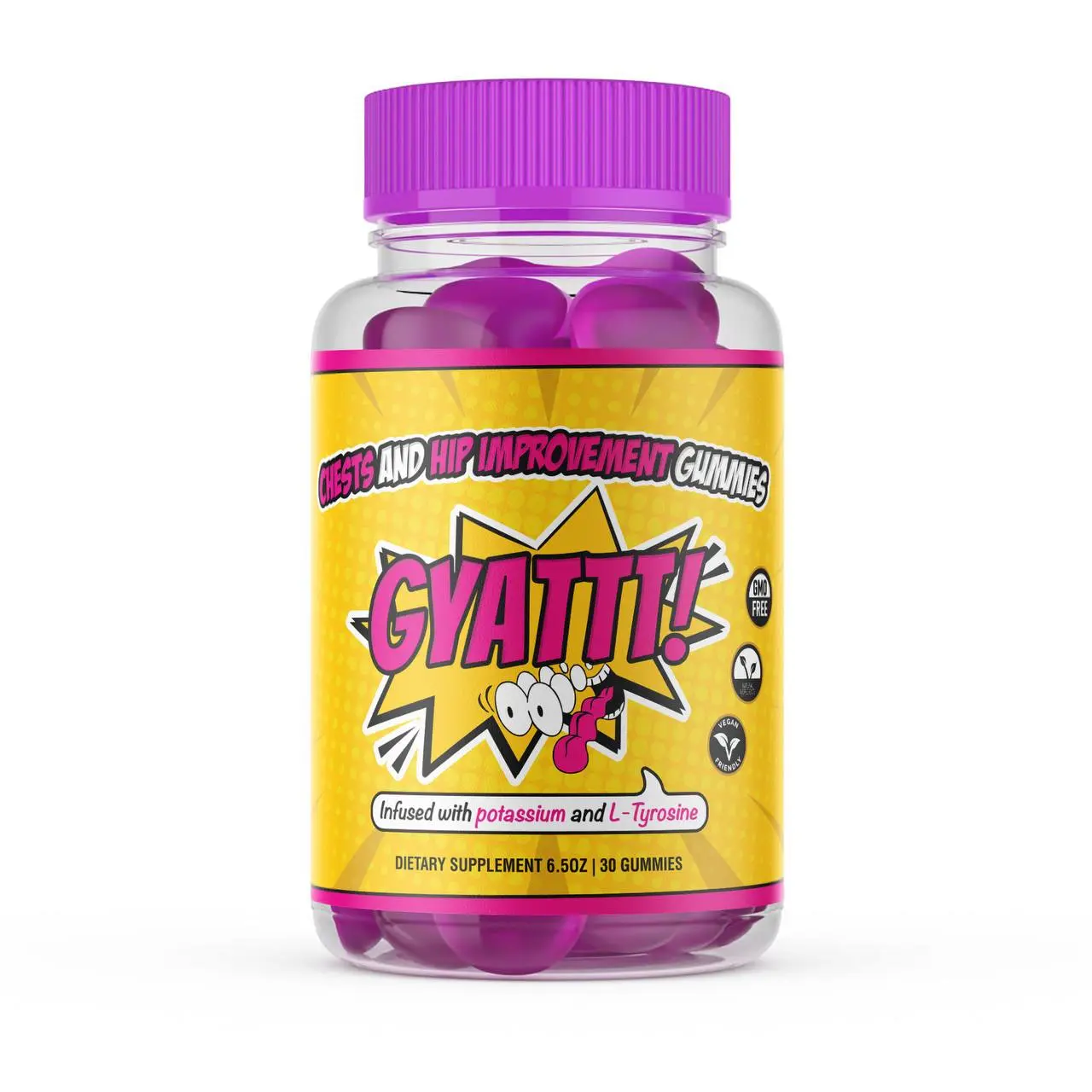 Gyattt Gummies energy focus booster for men and women