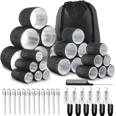 Foam Rollers Small Velcro Rollers For Short Hair Hair Curlers