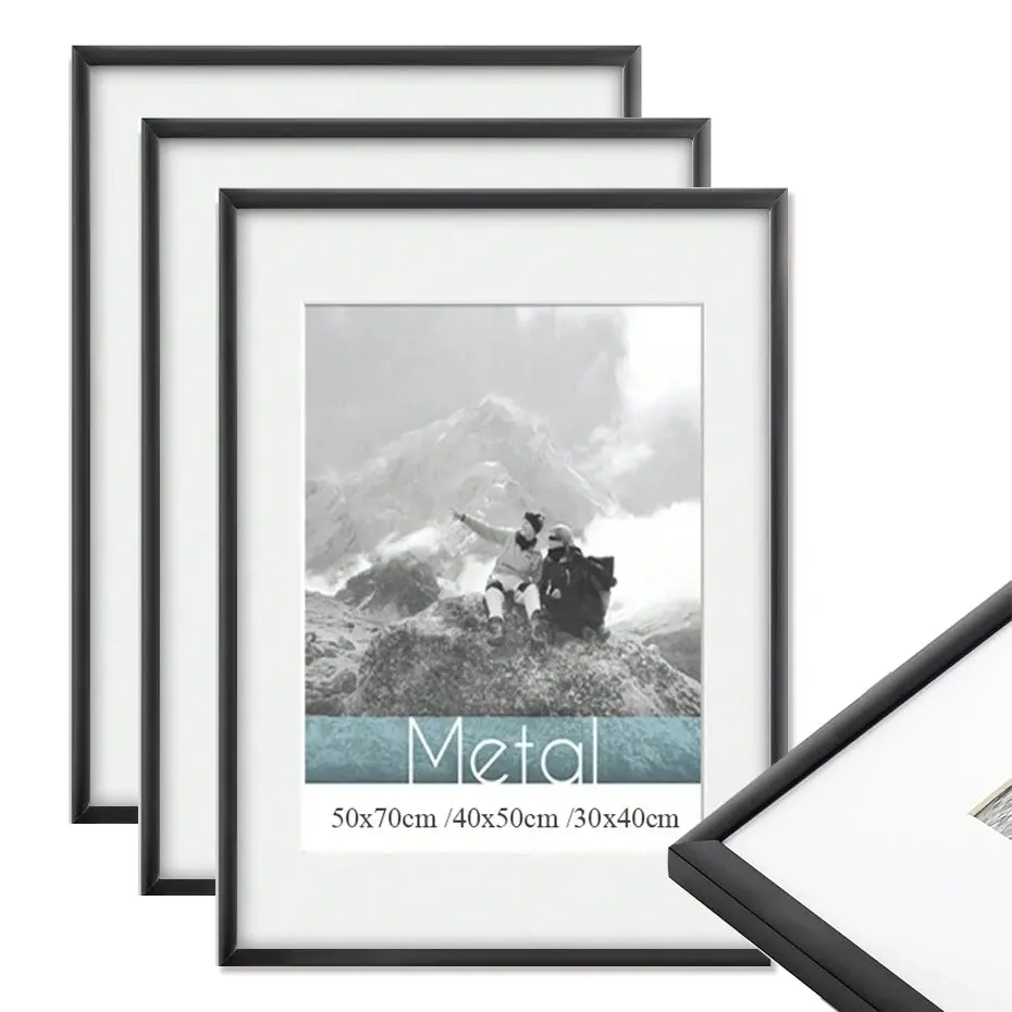 Black Aluminum Poster Frame