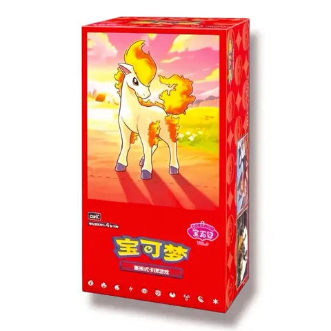 New Pokémon Simplified Chinese Vol 4 Set Gemstone Gem Pack TCG Sealed Booster Box - Non-Sports Trading Cards, Authentic Collectible TCG Accessories