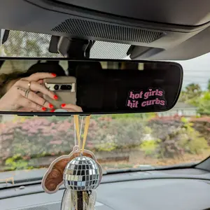hot girls hit curbs decal sticker