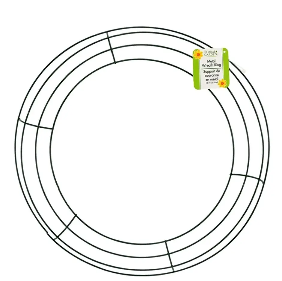 DIY Circle Wreath Frame - Make Your Own Floral Wreath