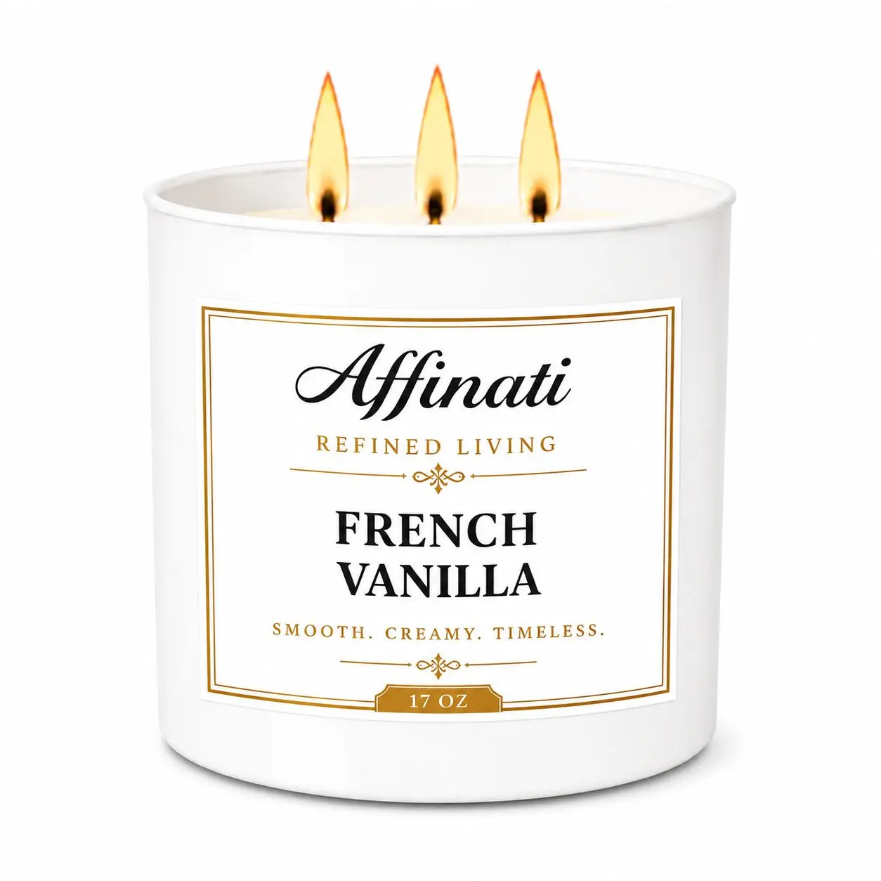 French Vanilla 3-Wick Candle