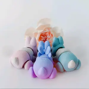 3D Printed Flexi Bunnies with Butterfly Ears, Cute Easter Decoration by 712 Prints