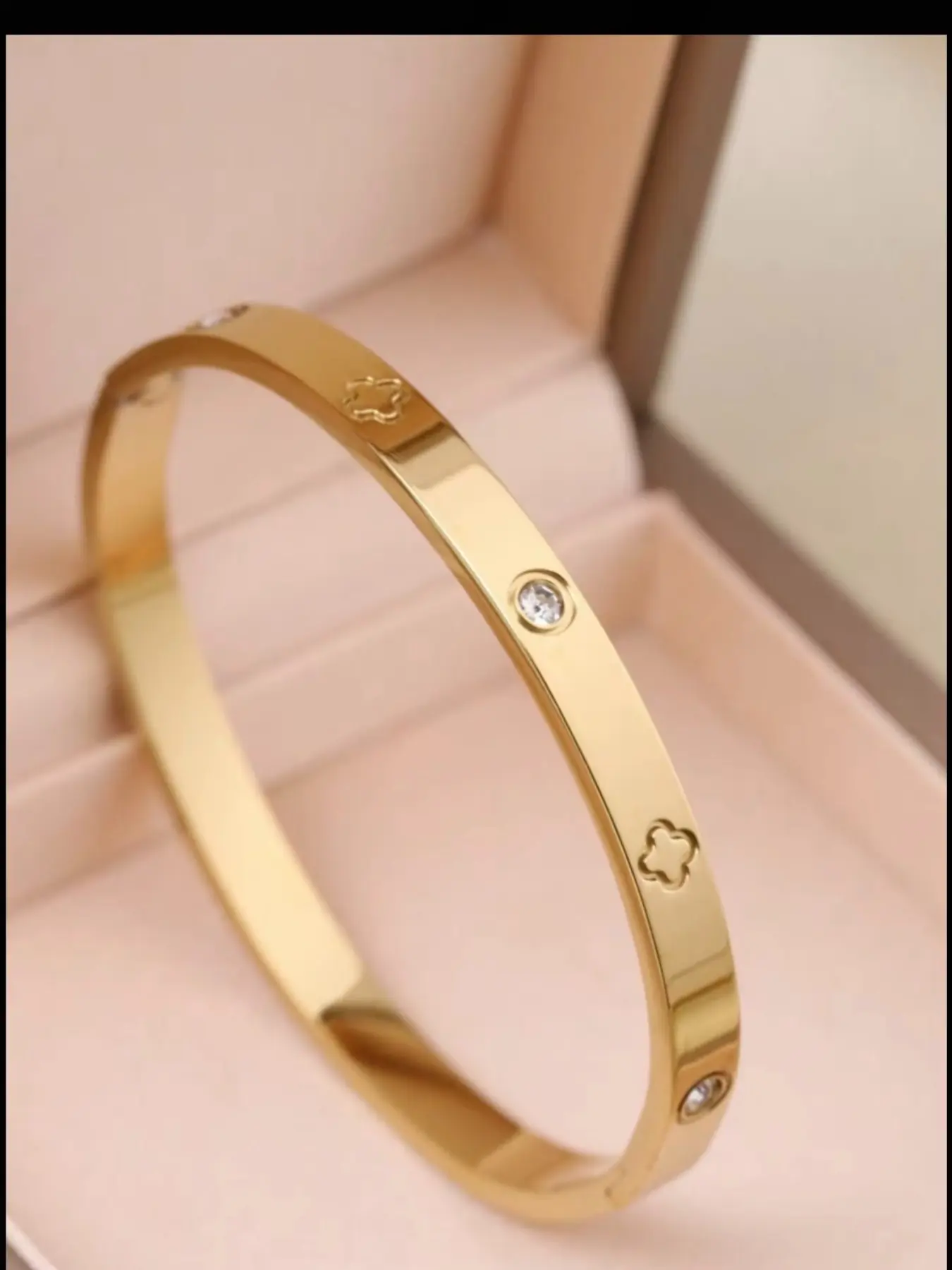 1/3pcs Women's Stainless Steel Bracelet Set, Flower Nail Design , Casual Style Jewelry for Women, Perfect Gift for Her, High Quality Bracelet, Vintage Elegant Jewelry Suit For Women, Suitable For Daily Wear, Gift, Party, Fashionable Christmas Present